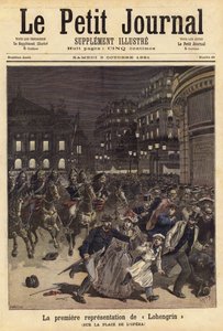 Die erste Aufführung von Lohengrin